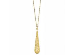 Gucci, collana in oro giallo con pendente Diamantissima, YBB341255